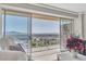 Expansive balcony view featuring city skyline and mountain range at 3111 Bel Air Dr # 22B, Las Vegas, NV 89109