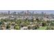Scenic view of lush, green golf course, mature trees, with cityscape as a backdrop at 3111 Bel Air Dr # 22B, Las Vegas, NV 89109