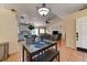 Open-concept living space with combined kitchen and dining areas at 3823 Aspen Creek Ave, North Las Vegas, NV 89031