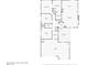 Detailed floor plan showcasing the layout of the home including living spaces and bedrooms at 4020 Recktenwall Ave, North Las Vegas, NV 89081