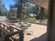 Spacious outdoor deck offers serene views and ample room for lounging or entertaining at 4178 Matterhorn Way, Las Vegas, NV 89124