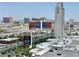 Breathtaking aerial view showcases the Palms Casino Resort and the vibrant Las Vegas skyline at 4381 W Flamingo Rd # 2022, Las Vegas, NV 89103