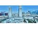 Breathtaking view of the city skyline from a high-rise building at 4381 W Flamingo Rd # 2022, Las Vegas, NV 89103