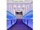 View down an escalator with blue lights to the Palms Casino at 4381 W Flamingo Rd # 2022, Las Vegas, NV 89103