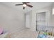 The Bedroom has a ceiling fan, walk-in closet, and a comfortable layout at 509 Regal Robin Way, North Las Vegas, NV 89084