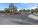 A well-manicured entrance leading into a secure gated community at 509 Regal Robin Way, North Las Vegas, NV 89084