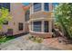 Close up view of the home's entrance with ample natural light at 5237 Crooked Sky Cir, Las Vegas, NV 89149