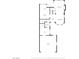 Detailed floor plan showcasing the layout of the home's main level at 5237 Crooked Sky Cir, Las Vegas, NV 89149