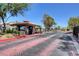 Private community gate with security features, ensures privacy and controlled access for residents at 5237 Crooked Sky Cir, Las Vegas, NV 89149