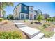 Beautiful two-story home with modern architectural design and desert landscaping at 532 Clearsable Ave, Henderson, NV 89044