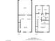 Floor plan showcasing the layout of the house with detailed room dimensions at 532 Clearsable Ave, Henderson, NV 89044