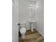 Bathroom includes a pedestal sink and oval mirror at 5709 Jaysin Douglas St, North Las Vegas, NV 89031