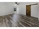 Bedroom offers a large barn door at 5709 Jaysin Douglas St, North Las Vegas, NV 89031