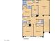 Third floor floor plan featuring four bedrooms, three bathrooms, and walk in closets at 6507 Creekside Cellars Ct, Las Vegas, NV 89139