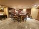Spacious kitchen with a large center island, seating, stainless steel appliances, and modern finishes at 6729 Flamenco Ct, Las Vegas, NV 89139