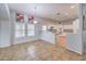 Bright kitchen showcasing a breakfast bar, stainless steel appliances, and ample counter space at 7427 Page Ranch Ct, Las Vegas, NV 89131