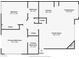 Detailed floor plan showcasing the layout of the home including bedrooms, bathrooms, kitchen, and Gathering room at 8450 Alta Dr # 204, Las Vegas, NV 89145