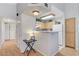 Efficient kitchen featuring bright cabinets and a breakfast bar for casual dining at 8450 Alta Dr # 204, Las Vegas, NV 89145