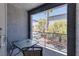 Relaxing balcony space, ideal for enjoying the outside view at 9050 W Tropicana Ave # 1170, Las Vegas, NV 89147