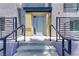Close-up of building entrance, featuring a modern door and design elements at 9050 W Tropicana Ave # 1170, Las Vegas, NV 89147