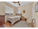 Serene bedroom boasting a cozy bed, neutral decor and ample natural light for relaxation at 9375 Gold Lake Ave, Las Vegas, NV 89149