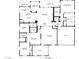Detailed floor plan showcasing the layout of the home, including bedrooms, bathrooms, kitchen, and living areas at 9375 Gold Lake Ave, Las Vegas, NV 89149