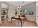 Bright home office features natural light from multiple windows and tile flooring at 9375 Gold Lake Ave, Las Vegas, NV 89149