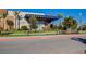 Lush landscaping surrounds the commercial building, creating an inviting and serene environment at 10228 Shell Star Ave, Las Vegas, NV 89135