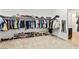 Spacious walk-in closet featuring ample storage for clothes and shoes, perfect for organization at 10906 Mila Landing Ave, Las Vegas, NV 89166