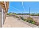 Spacious balcony offering scenic neighborhood views, a secure railing, and desert landscaping at 201 Palmarosa St, Henderson, NV 89015