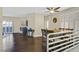 Open-concept dining area with stylish table, seamlessly connected to the living space at 2050 W Warm Springs Rd # 823, Henderson, NV 89014