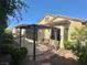 Charming backyard with well-maintained landscaping and covered patio at 2138 Grand Traverse St, Henderson, NV 89052
