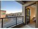 Private balcony with views of the community and comfortable outdoor living space at 226 White Crest Peak Ave, Henderson, NV 89015