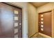Entry way with two front doors and custom paint at 226 White Crest Peak Ave, Henderson, NV 89015
