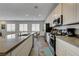 Contemporary kitchen with stainless steel appliances and ample counter space at 226 White Crest Peak Ave, Henderson, NV 89015