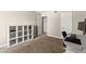 Neutral bedroom featuring an open door, carpeted floors, and a spacious feel for comfortable living at 2606 S Durango Dr # 245, Las Vegas, NV 89117