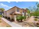 Attractive multi-Gathering home with lush landscaping and walkway at 2606 S Durango Dr # 245, Las Vegas, NV 89117