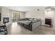 Spacious living room with a fireplace, and a wet bar at 2606 S Durango Dr # 245, Las Vegas, NV 89117