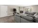 Inviting living room features a cozy fireplace and comfortable seating at 2606 S Durango Dr # 245, Las Vegas, NV 89117