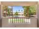 Scenic view of the community pool surrounded by lush palm trees at 2606 S Durango Dr # 245, Las Vegas, NV 89117