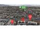 The aerial shot highlights the proximity to Rio Secco Golf Club, Rich Perez Jr. Dr., and Sunridge Heights PKWY at 2900 Sunridge Heights Pkwy # 1916, Henderson, NV 89052