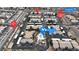 This aerial image highlights community features including a pool and local streets at 2900 Sunridge Heights Pkwy # 1916, Henderson, NV 89052