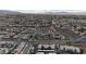 This is an aerial view showcasing the overall layout of the residential area and neighborhood streets at 2900 Sunridge Heights Pkwy # 1916, Henderson, NV 89052