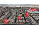 Overhead shot of the neighborhood close to Coronado High School, Rich Perez Jr. Dr. and Sunridge Heights PKWY at 2900 Sunridge Heights Pkwy # 1916, Henderson, NV 89052