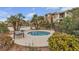 Community hot tub with landscaped surround at 2900 Sunridge Heights Pkwy # 1916, Henderson, NV 89052