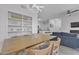 Open dining area with seamless transition to living room and kitchen at 2900 Sunridge Heights Pkwy # 1916, Henderson, NV 89052