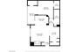 Detailed floor plan showcasing the layout of the home at 2900 Sunridge Heights Pkwy # 1916, Henderson, NV 89052