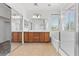 En-suite bathroom features double sinks, a walk-in shower, and a soaking tub at 3273 Alcudia Bay Ave, Las Vegas, NV 89141