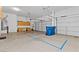 Spacious garage featuring ample space for vehicles and storage at 3273 Alcudia Bay Ave, Las Vegas, NV 89141