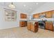 Well-equipped kitchen features an island, stainless steel appliances, and a bright breakfast nook at 3273 Alcudia Bay Ave, Las Vegas, NV 89141